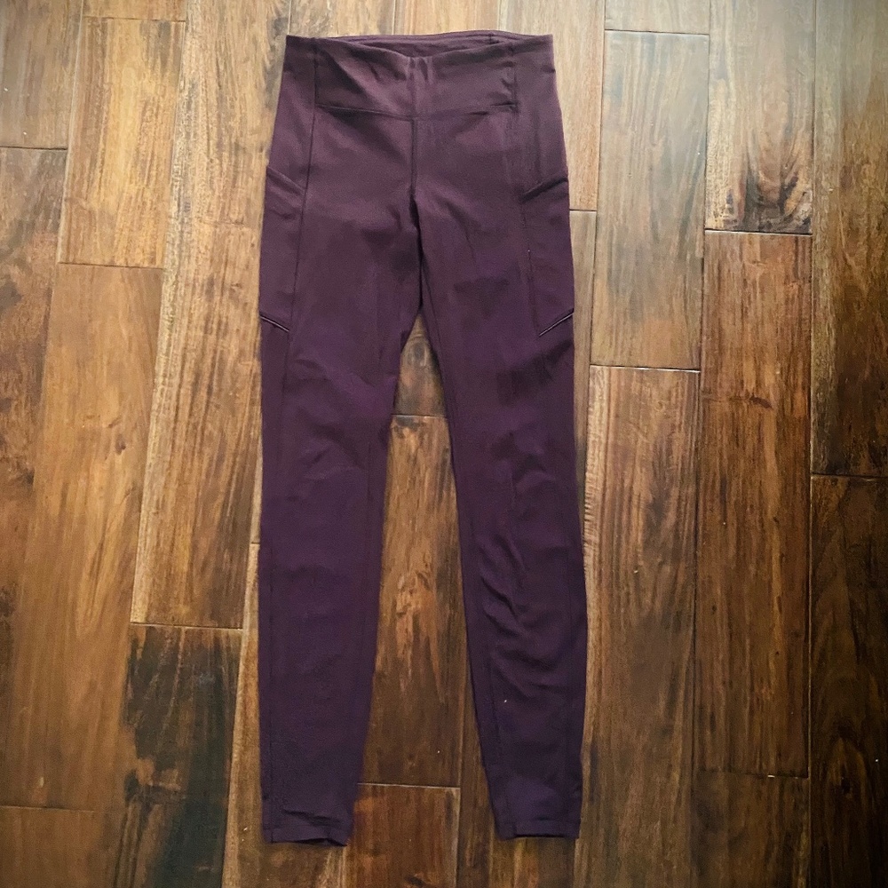 Plum Color Lululemon Leggings